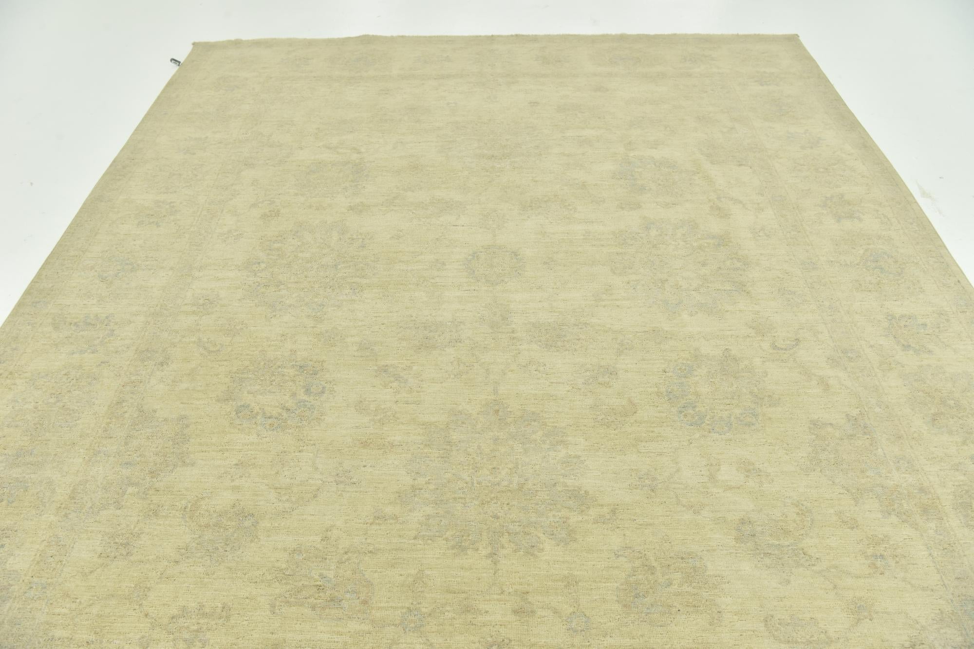 8' x 9' 10 Hand Knotted Peshawar Ziegler Rug