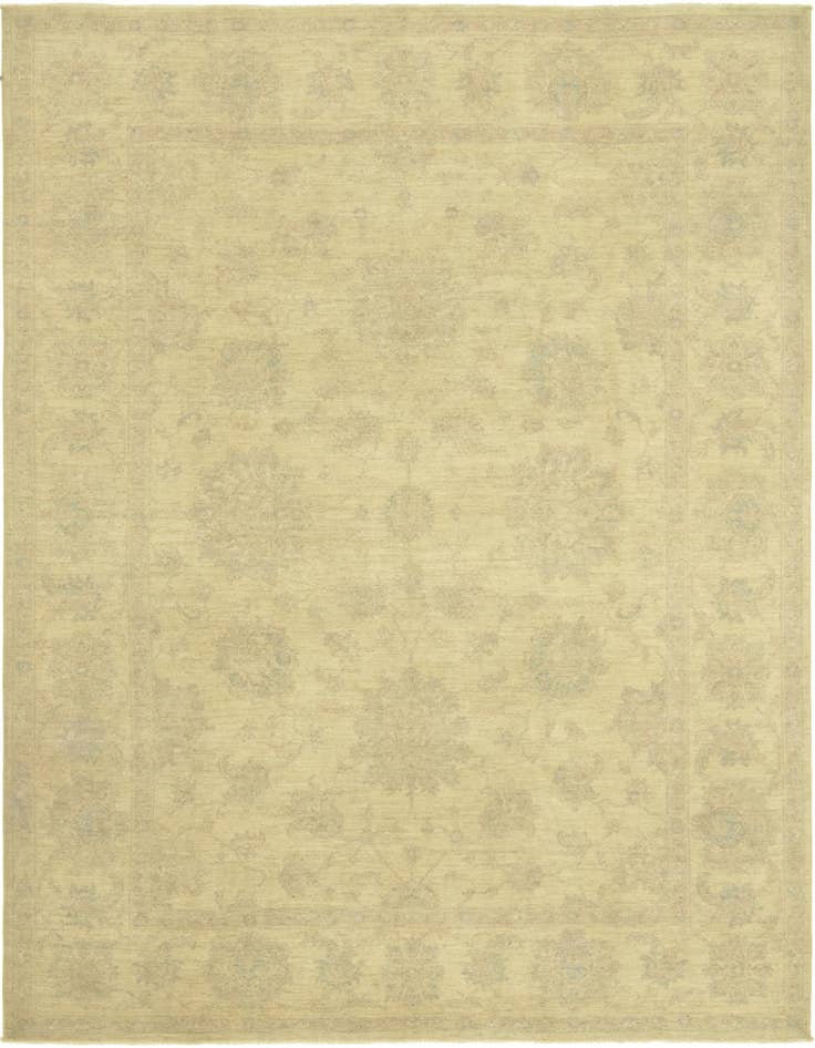 Detail image of 8' x 9' 10 Hand Knotted Peshawar Ziegler Rug
