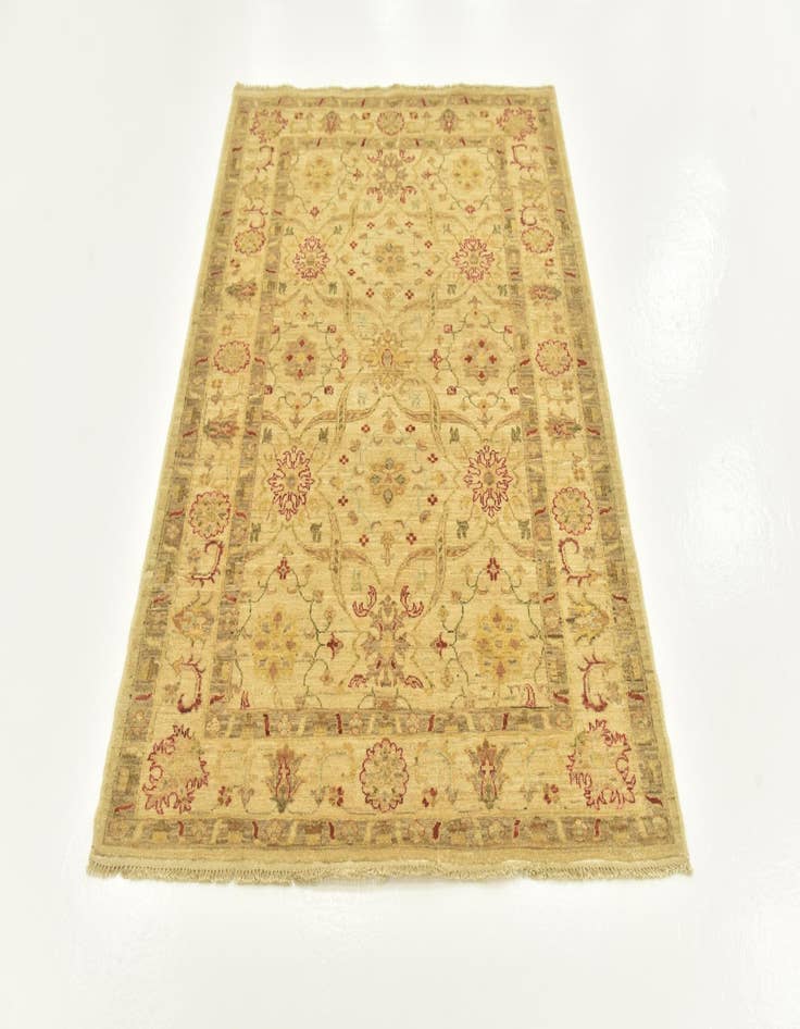 Detail image of 4' 4 x 5' 8  Hand Knotted Peshawar Ziegler Rug