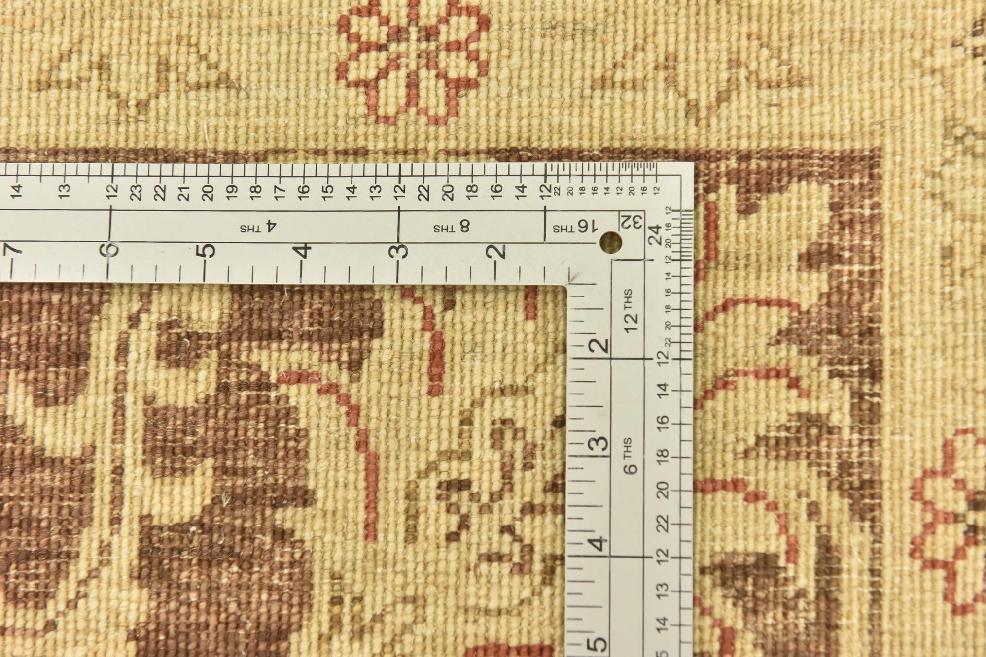 5' 6 x 7' 7 Hand Knotted Peshawar Ziegler Rug