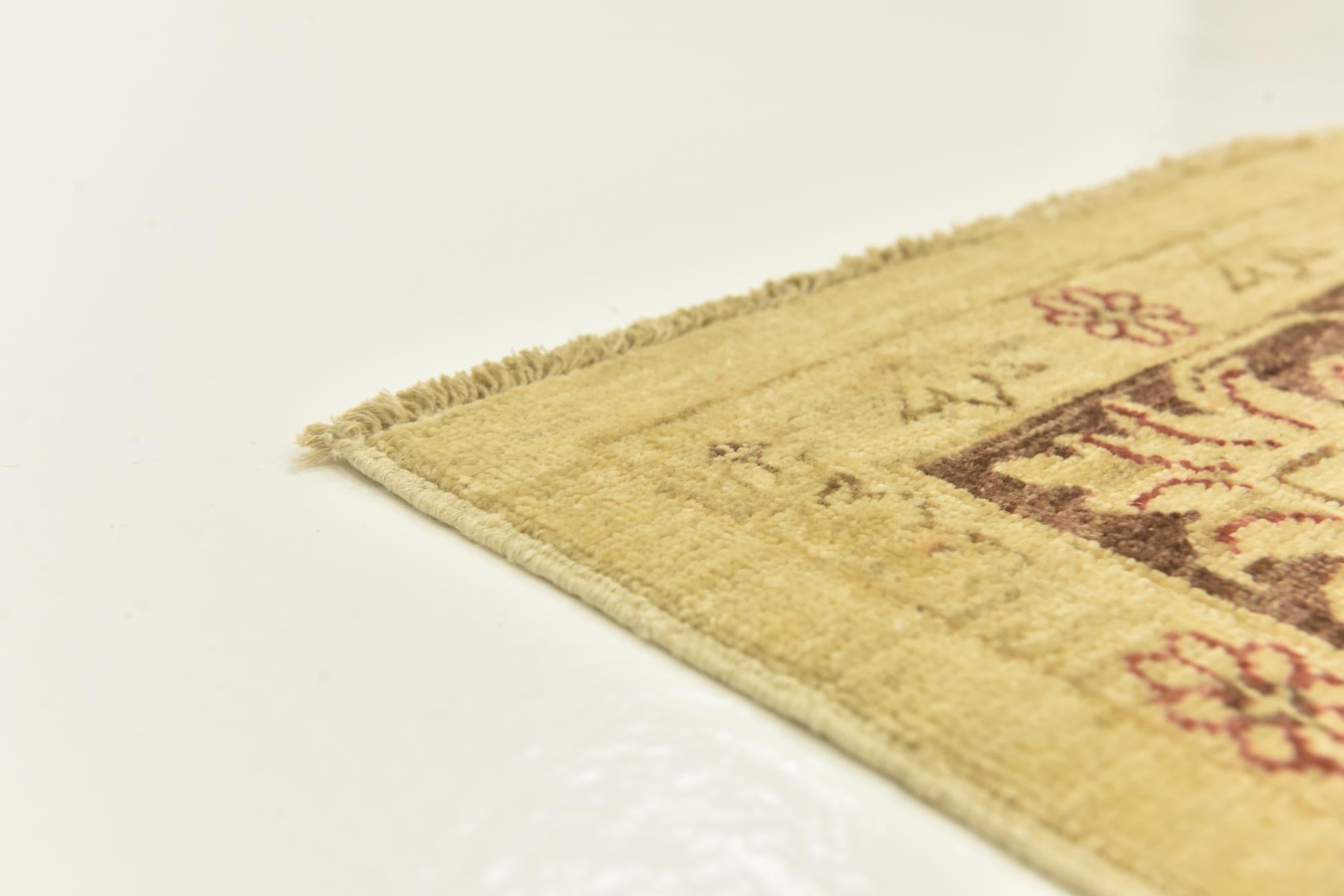 5' 6 x 7' 7 Hand Knotted Peshawar Ziegler Rug