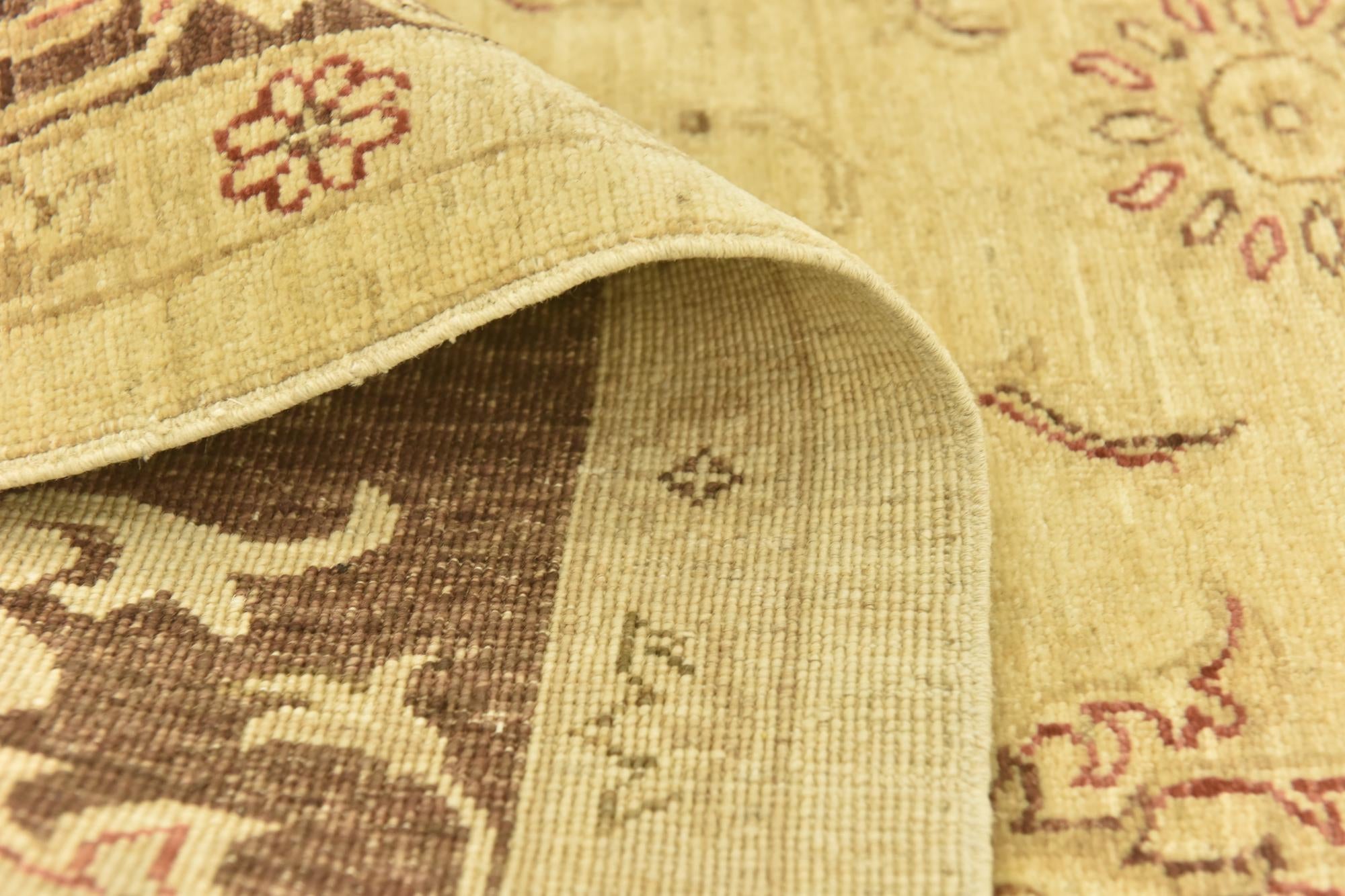 5' 6 x 7' 7 Hand Knotted Peshawar Ziegler Rug