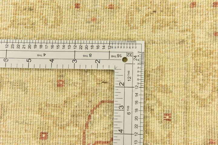 5' 9 x 8' Hand Knotted Peshawar Ziegler Rug