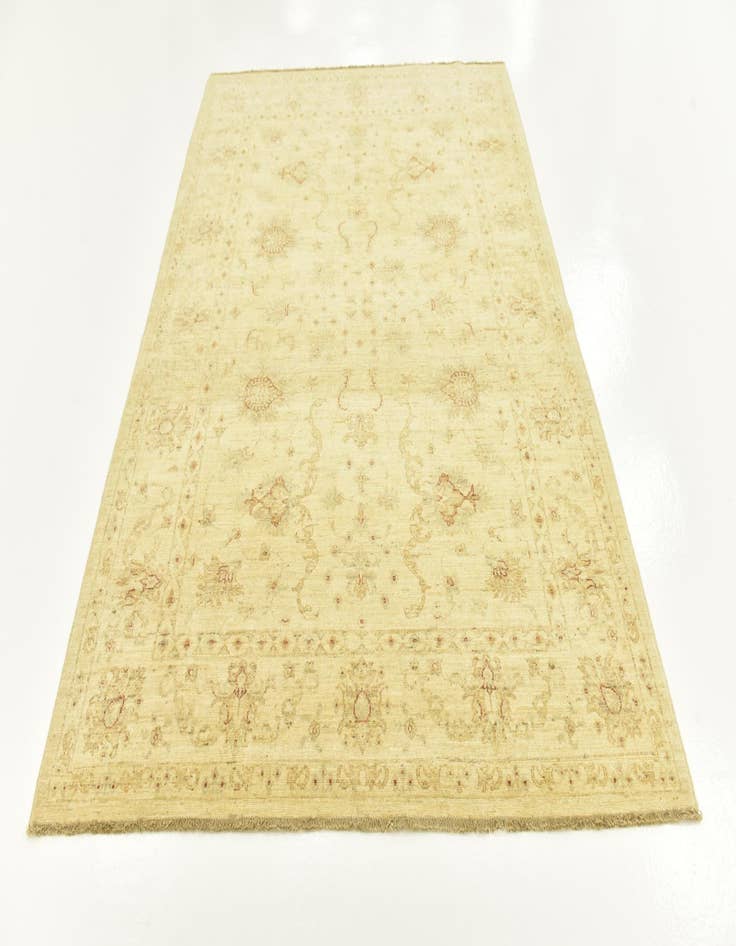 Detail image of 5' 9 x 8'  Hand Knotted Peshawar Ziegler Rug