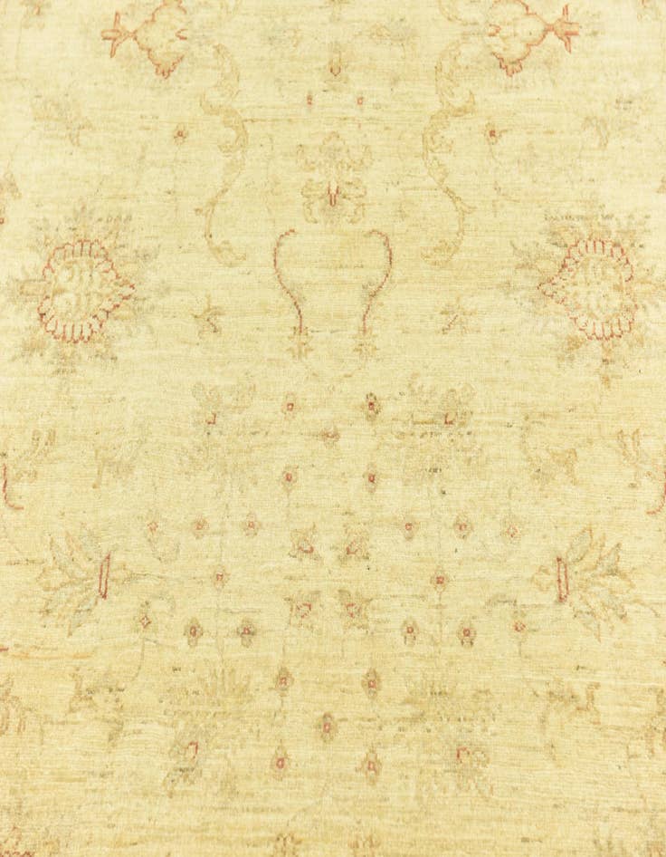 Detail image of 5' 9 x 8'  Hand Knotted Peshawar Ziegler Rug