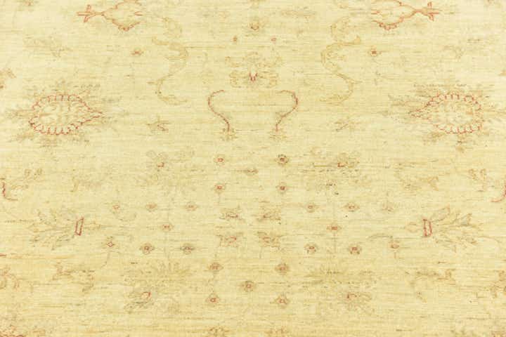5' 9 x 8' Hand Knotted Peshawar Ziegler Rug