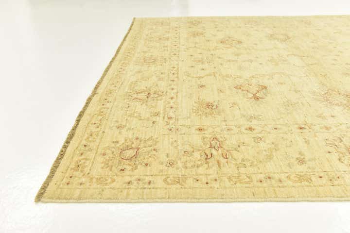 5' 9 x 8' Hand Knotted Peshawar Ziegler Rug