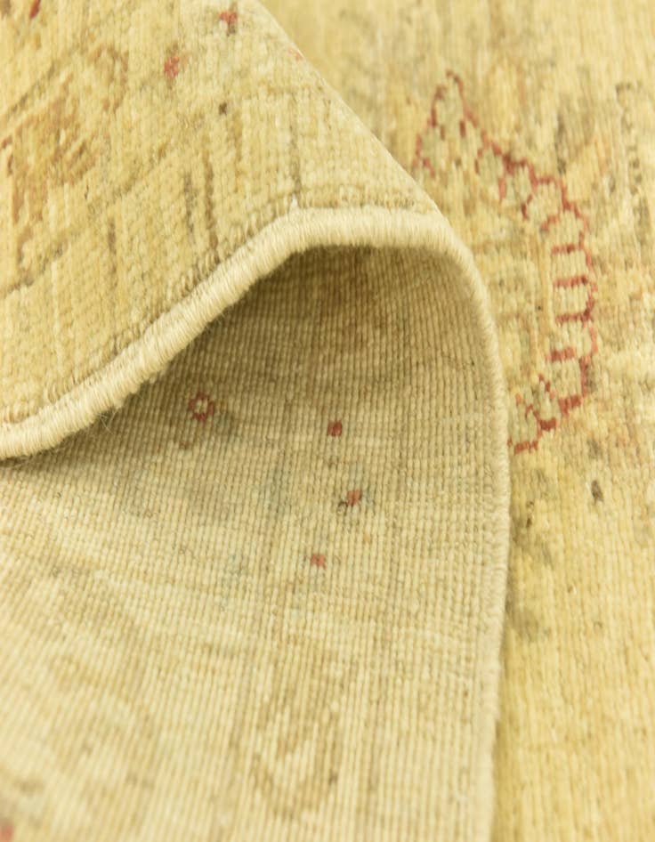 Detail image of 5' 9 x 8'  Hand Knotted Peshawar Ziegler Rug