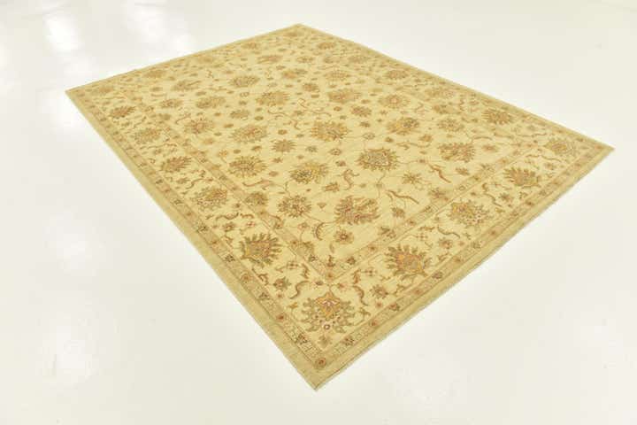 215cm x 285cm anudado a mano Peshawar Ziegler Alfombra
