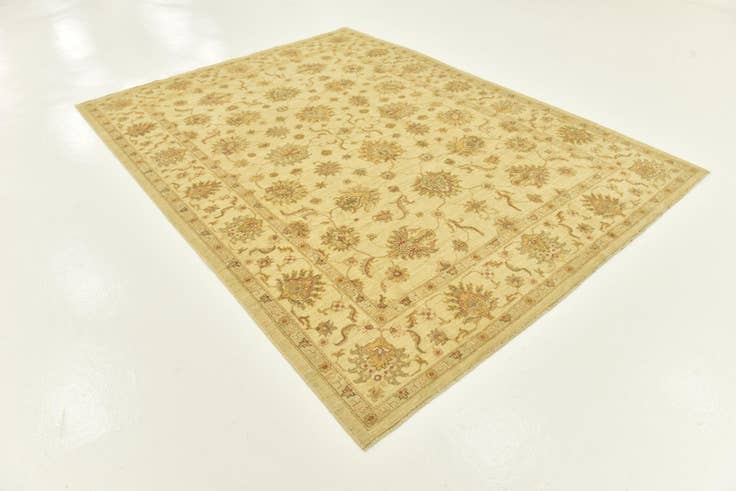 Detail image of 215cm x 285cm anudado a mano Peshawar Ziegler Alfombra
