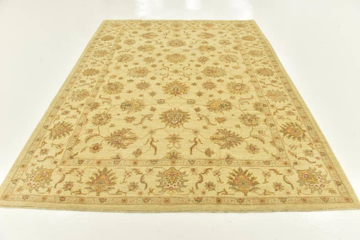 Detail image of 215cm x 285cm anudado a mano Peshawar Ziegler Alfombra