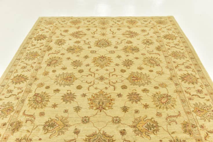 Detail image of 215cm x 285cm anudado a mano Peshawar Ziegler Alfombra