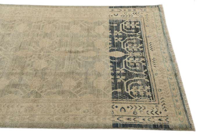 4' 1 x 5' 10 Hand Knotted Peshawar Ziegler Rug
