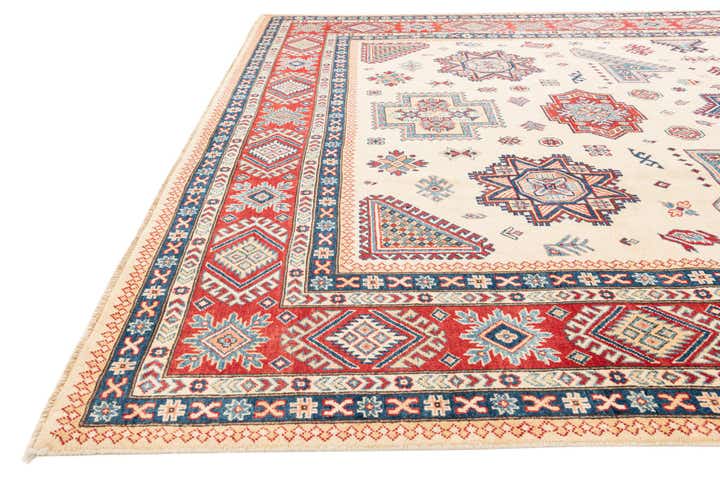 9' 1 x 11' 10 Hand Knotted Peshawar Ziegler Rug