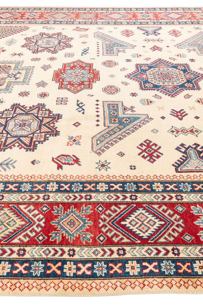 9' 1 x 11' 10 Hand Knotted Peshawar Ziegler Rug