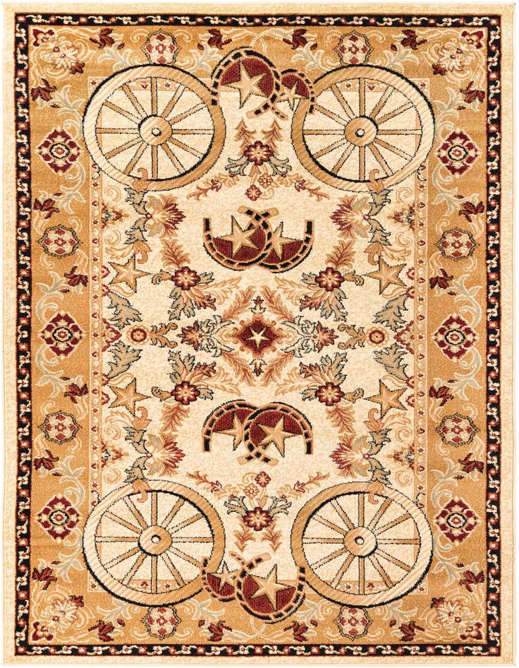 Detail image of 5' 3 x 8' Pioneer Rug