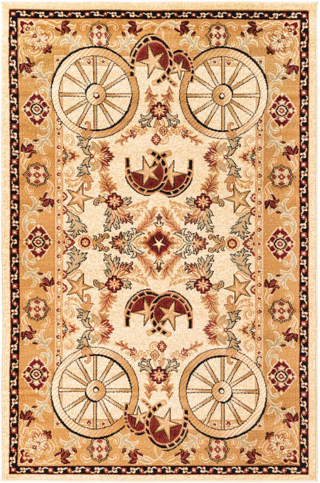 Detail image of 5' 3 x 8' Pioneer Rug