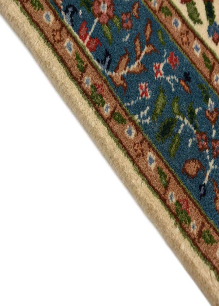 2' 8 x 4' Hand Knotted Qom Wool Rug
