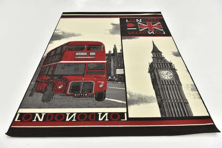 5' 3 x 7' 4 Reproduction Gabbeh Rug