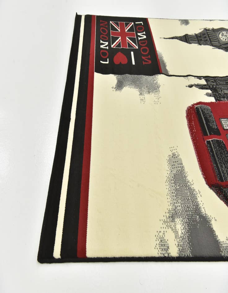 Detail image of 5' 3 x 7' 4 Reproduction Gabbeh Rug