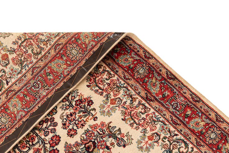 Detail image of 4' 5 x 6' Hand Knotted Sarough Wool Rug