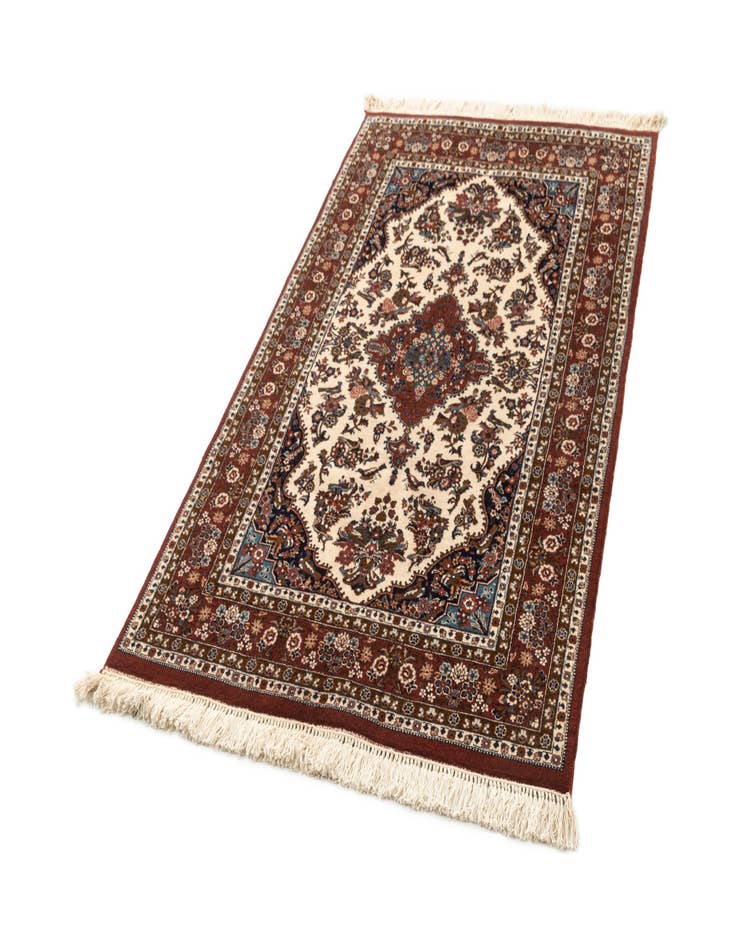 Detail image of 3' 8 x 6' 2 Hand Knotted Sarough Oriental Wool Rug