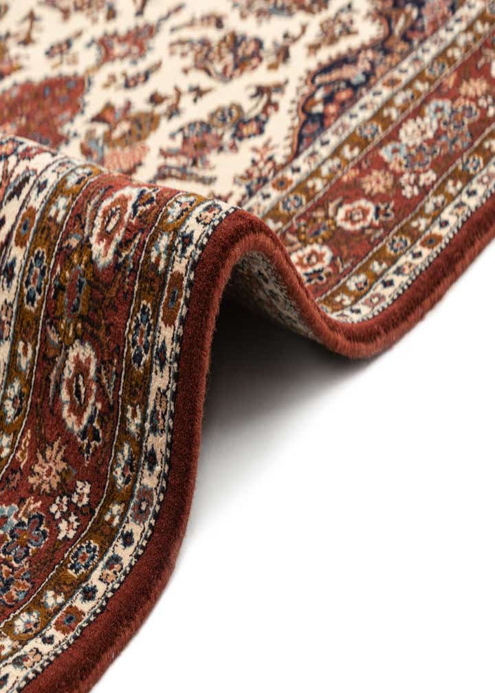 3' 8 x 6' 2 Hand Knotted Sarough Oriental Wool Rug