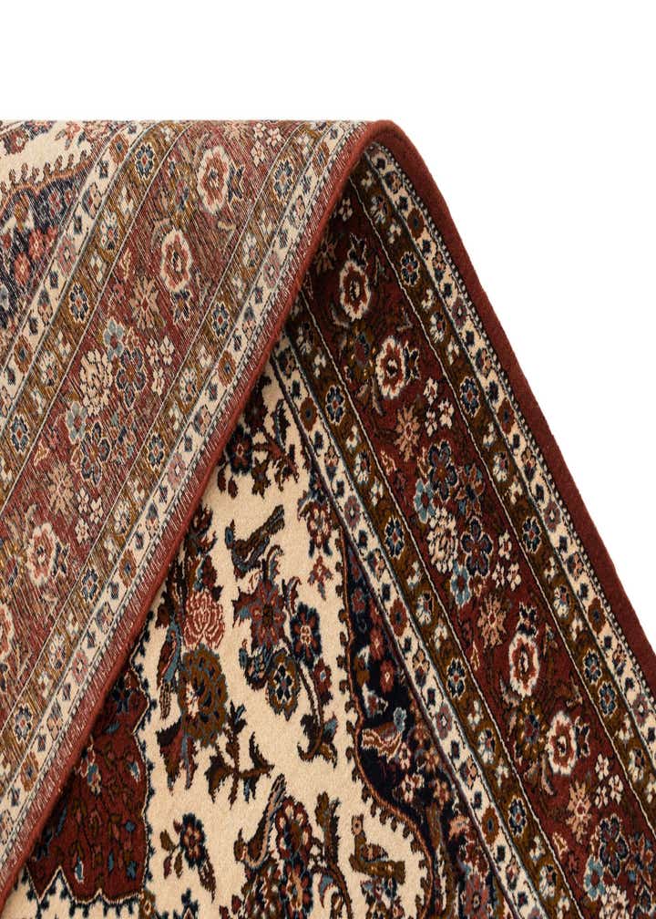 3' 8 x 6' 2 Hand Knotted Sarough Oriental Wool Rug