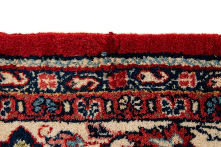 7' 2 x 10' 4 Hand Knotted Sarough Persian Wool Rug