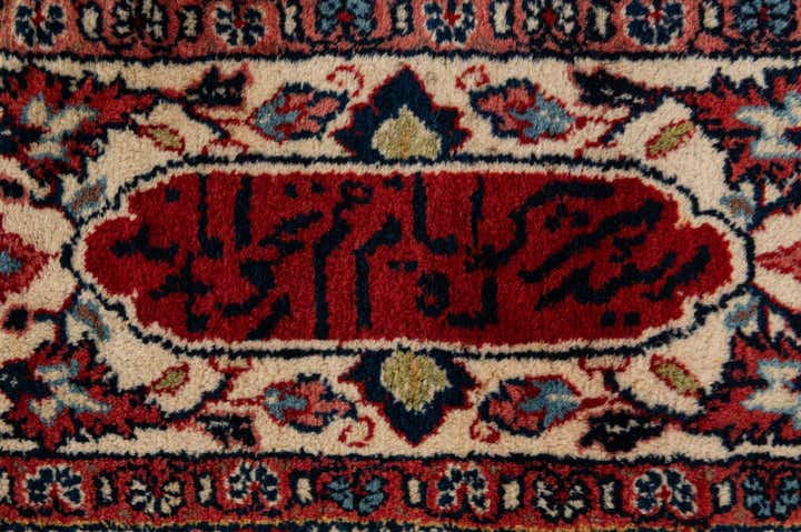 7' 2 x 10' 4 Hand Knotted Sarough Persian Wool Rug