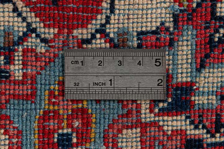 7' 2 x 10' 4 Hand Knotted Sarough Persian Wool Rug