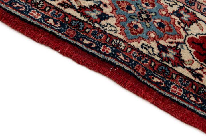 7' 2 x 10' 4 Hand Knotted Sarough Persian Wool Rug