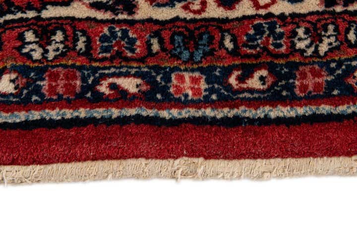 7' 2 x 10' 4 Hand Knotted Sarough Persian Wool Rug