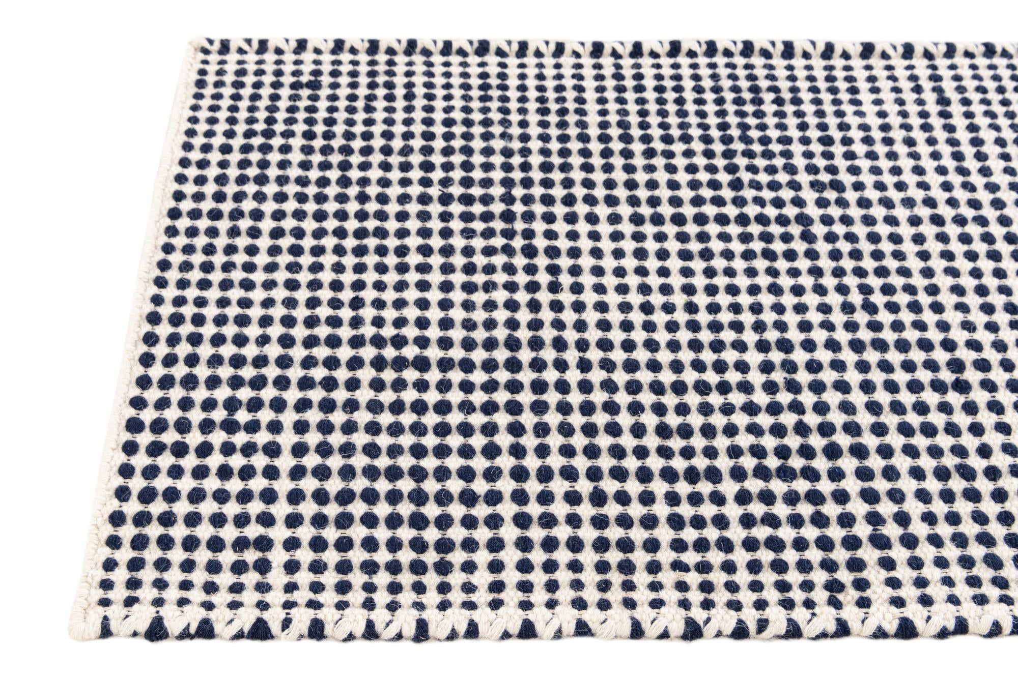 65cm x 90cm Tejido a mano Seaside Pearl Jute Alfombra
