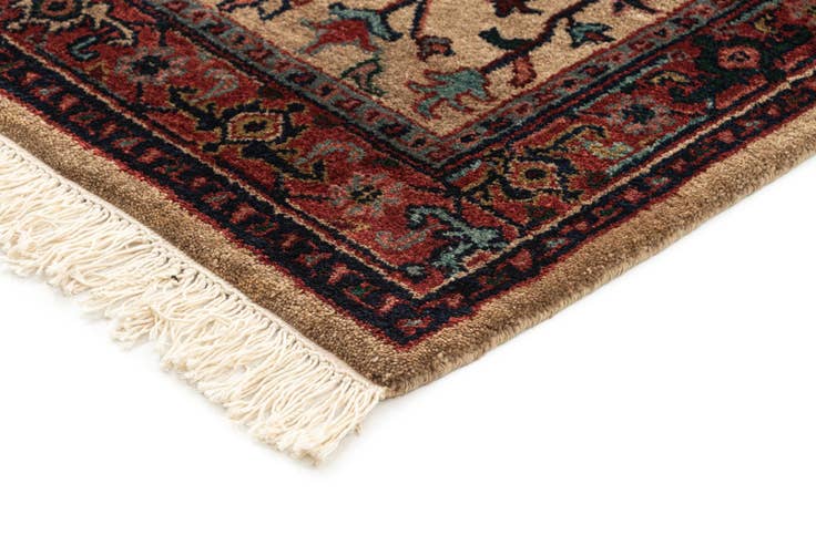 Detail image of 3' 4 x 6' 6 Hand Knotted Shahrbaft Wool Rug