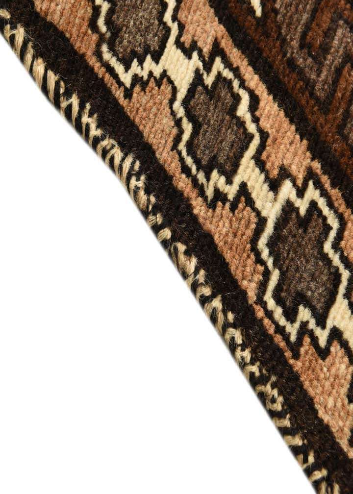 3' 9 x 7' Hand Knotted Shiraz-Gabbeh Persian Wool Rug