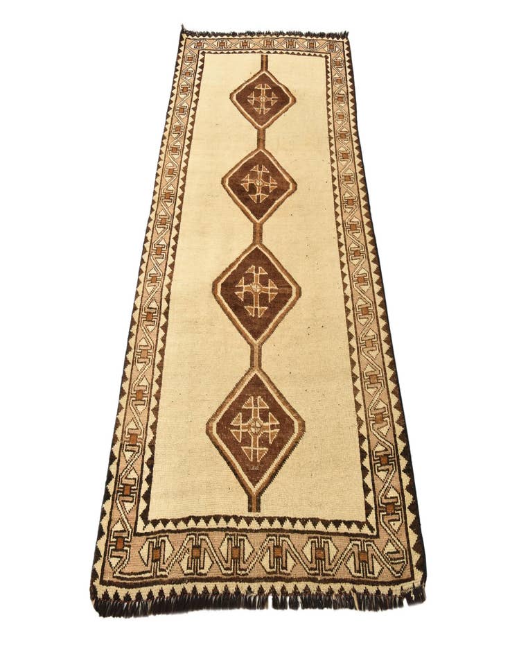 Detail image of 3' 5 x 6' 1  Hand Knotted Shiraz-Gabbeh Persian Wool Rug