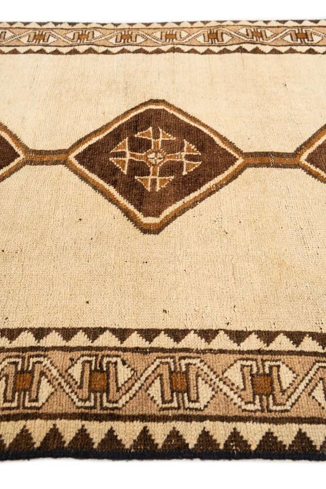3' 5 x 6' 1 Hand Knotted Shiraz-Gabbeh Wool Rug