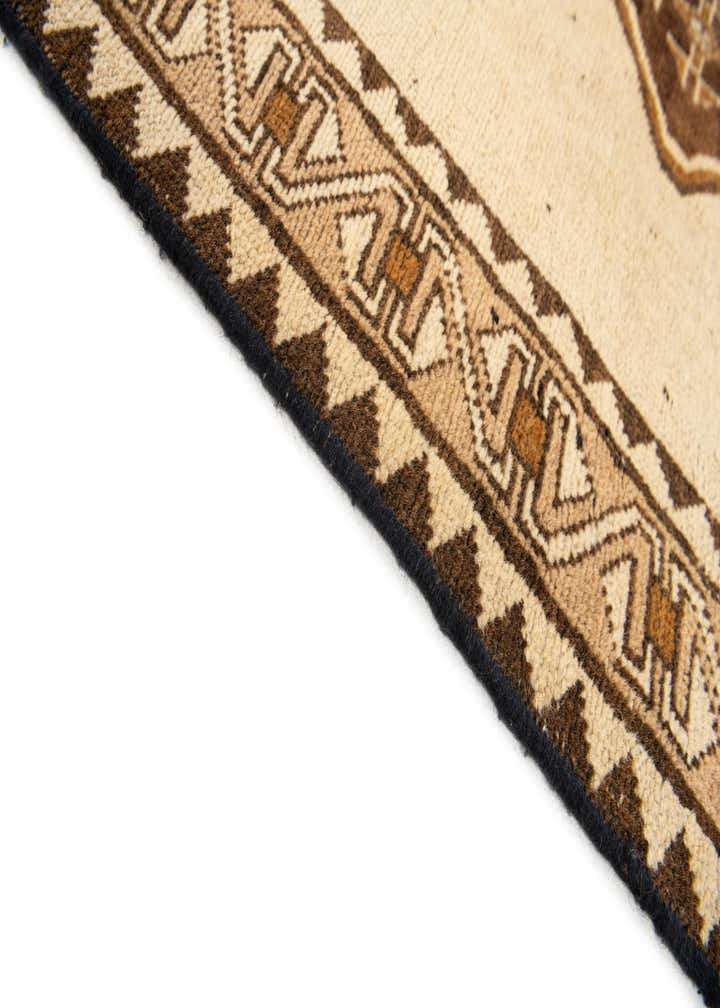 3' 5 x 6' 1 Hand Knotted Shiraz-Gabbeh Wool Rug