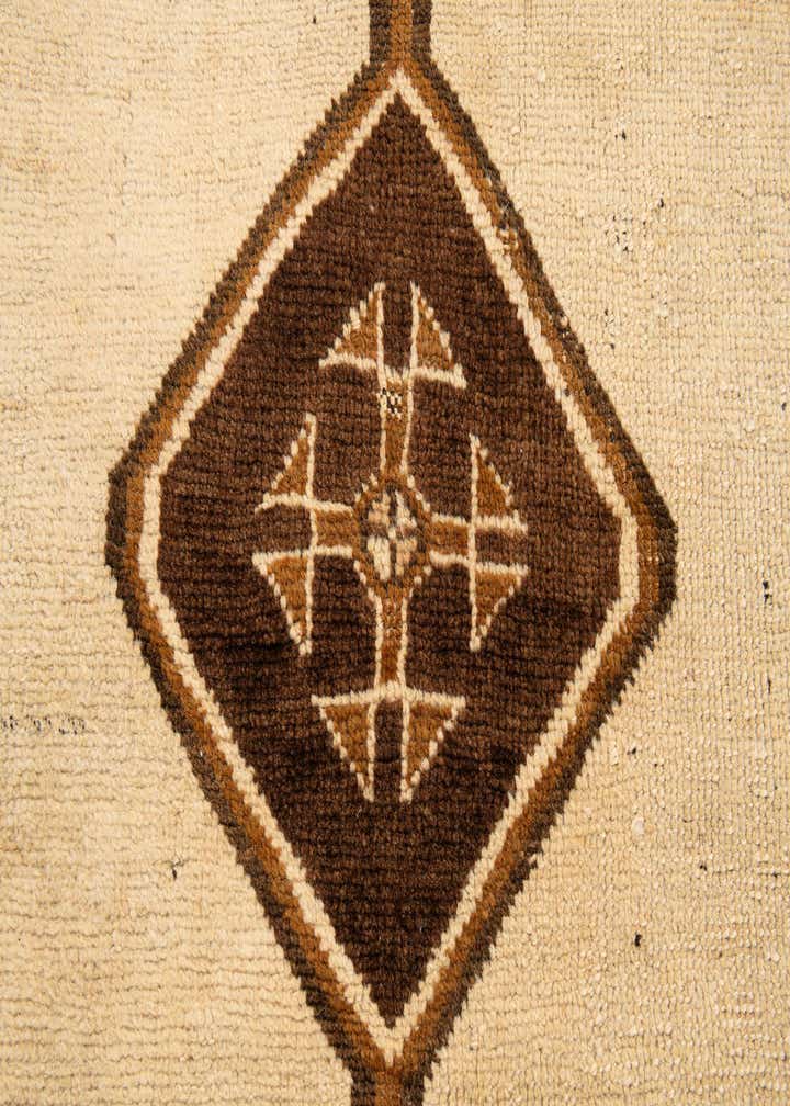 3' 5 x 6' 1 Hand Knotted Shiraz-Gabbeh Wool Rug