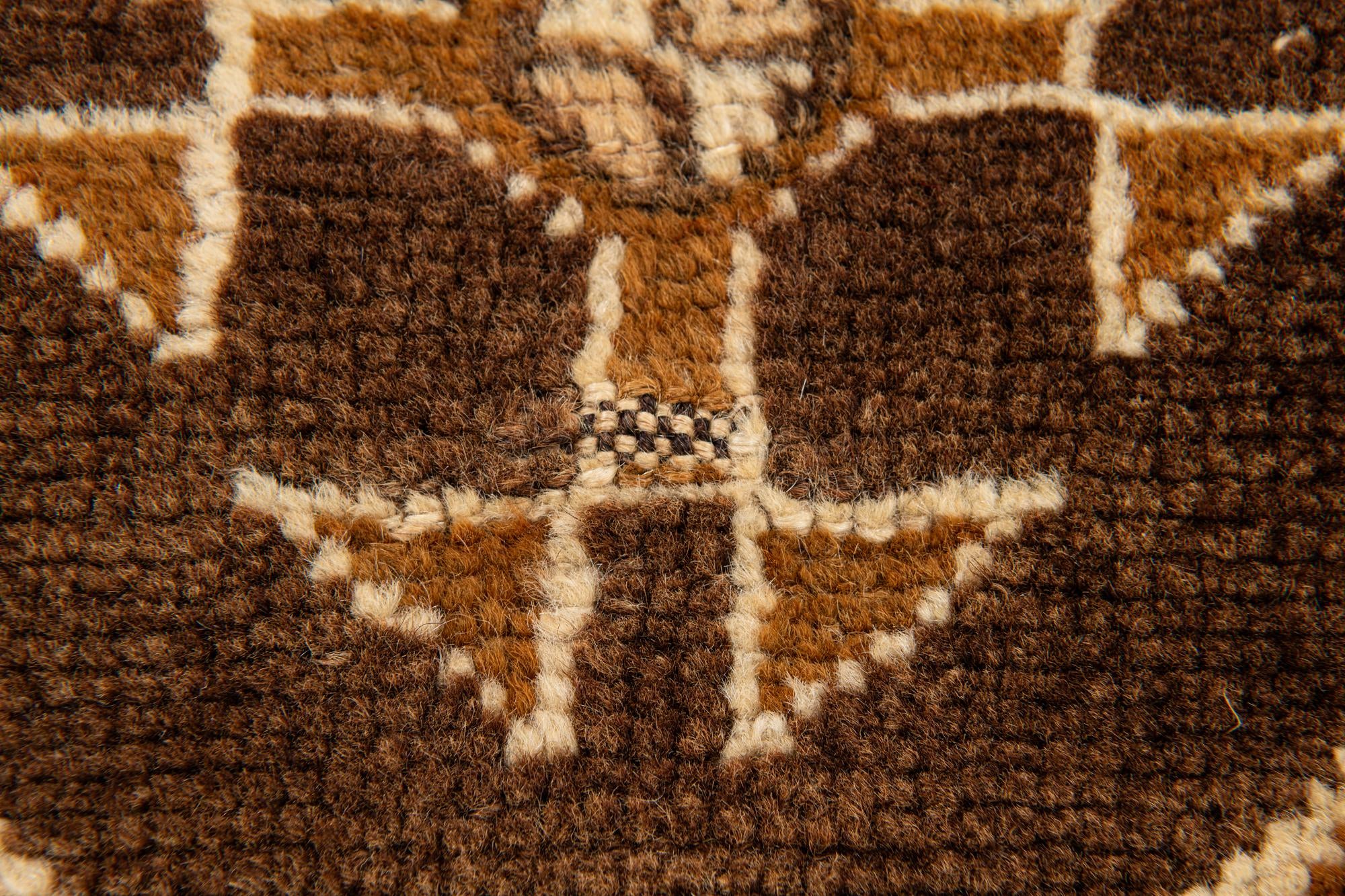 3' 5 x 6' 1 Hand Knotted Shiraz-Gabbeh Wool Rug