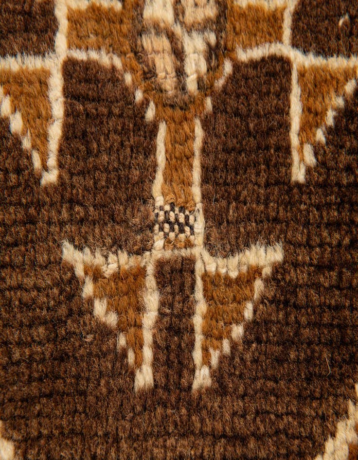 Detail image of 3' 5 x 6' 1  Hand Knotted Shiraz-Gabbeh Wool Rug