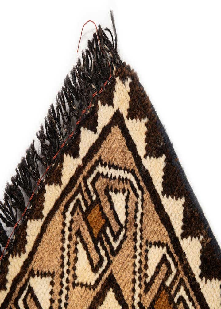 3' 5 x 6' 1 Hand Knotted Shiraz-Gabbeh Wool Rug