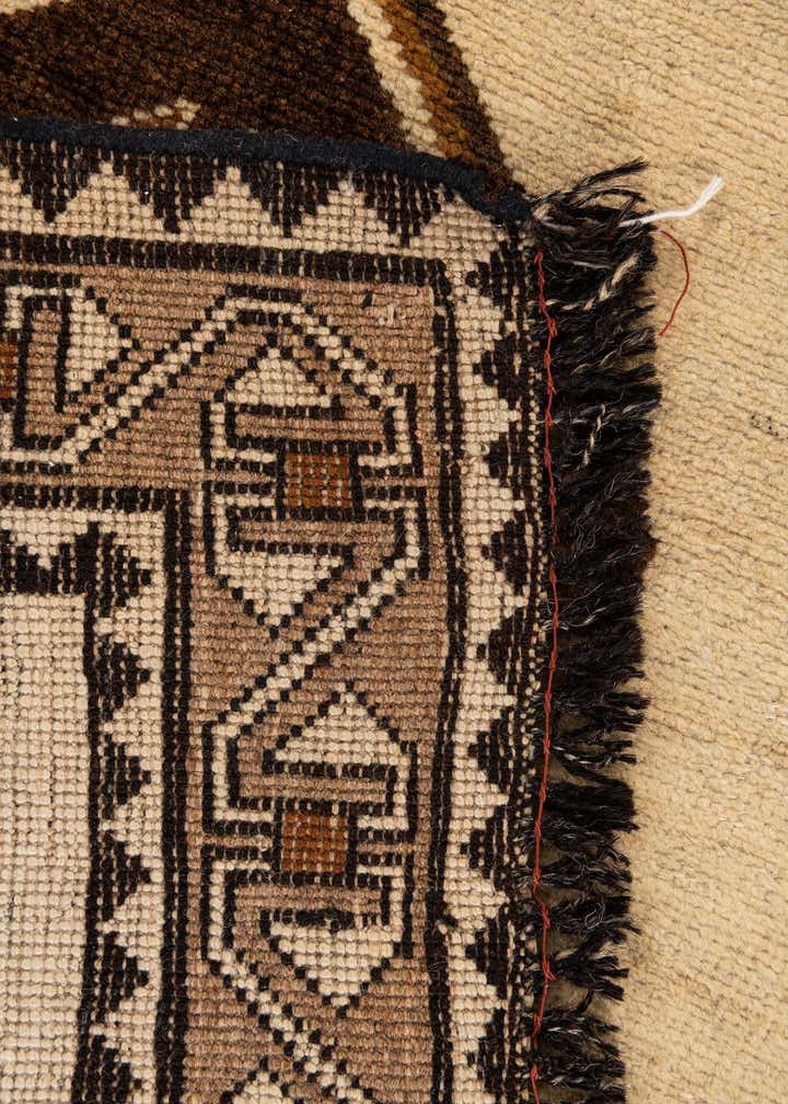 3' 5 x 6' 1 Hand Knotted Shiraz-Gabbeh Wool Rug