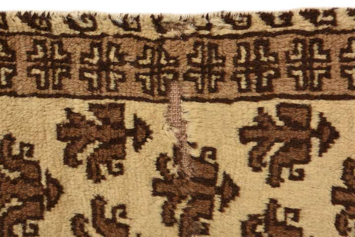 2' 8 x 4' 1 Hand Knotted Shiraz-Lori Persian Wool Rug