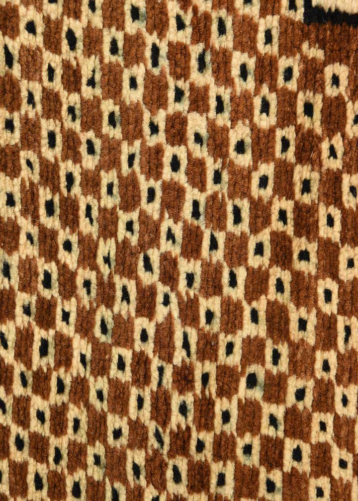 4' 10 x 8' Hand Knotted Shiraz Persian Wool Rug