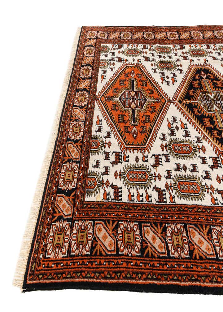 6' 8 x 10' Hand Knotted Shiraz Wool Rug