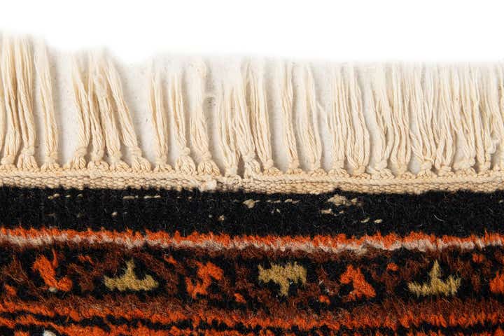 6' 8 x 10' Hand Knotted Shiraz Wool Rug