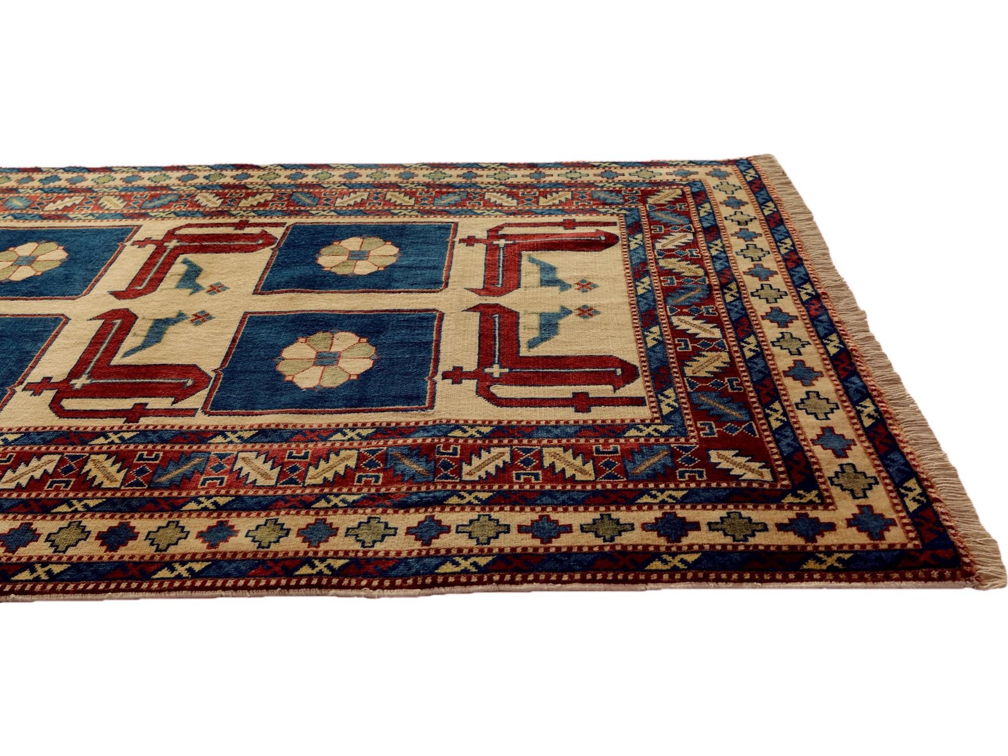 3' 10 x 5' 3 Hand Knotted Shirvan Rug