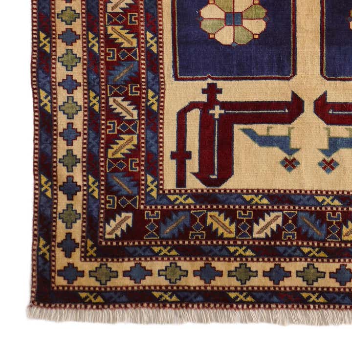 3' 10 x 5' 3 Hand Knotted Shirvan Rug
